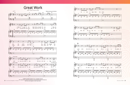 Besar Pekerjaan-Nya: Lagu Tema Remaja 2021