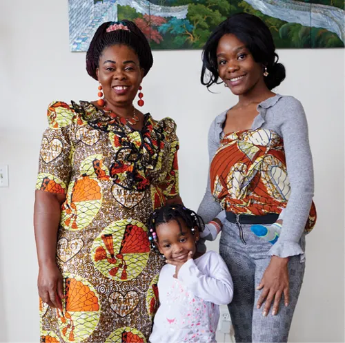 mother and daughters