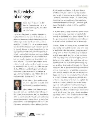 handout, Healing the Sick