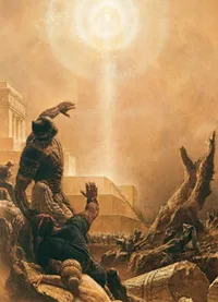 Jesus Kristus viser sig for nefitterne