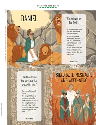 Page from the December 2022 Friend Magazine.