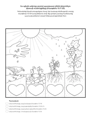 գործնական աշխատանքի էջ. ես պետք է սովորեմ պատրաստ լինել