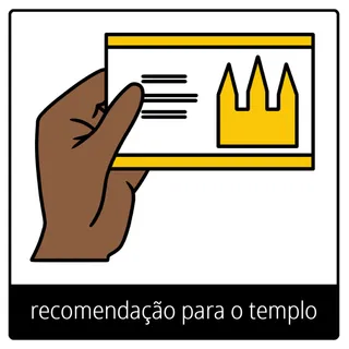 Símbolo do evangelho — recomendação para o templo