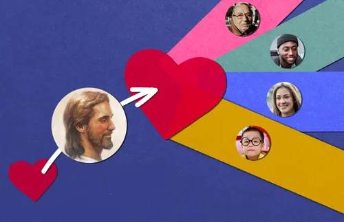 the love of God reaching the hearts of people around the world