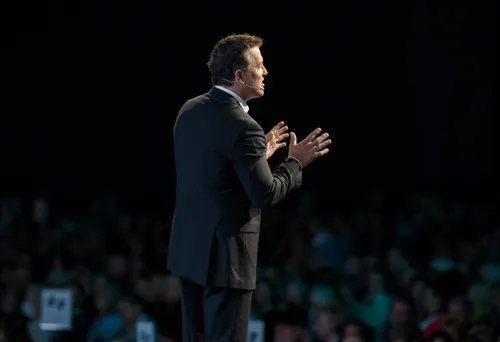 Dan Debenham of BYUtv talks about his show "Relative Race" at RootsTech 2018.