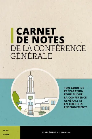 Carnet de notes de la conférence générale