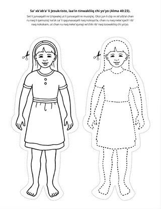 perel re kok’ k’anjel: Tinwakliiq chi yo’yo