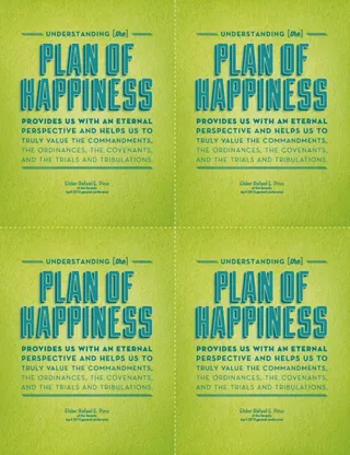 plan of happiness poster 4-up