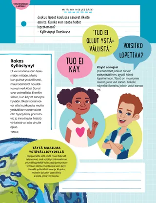 boy and girl talking