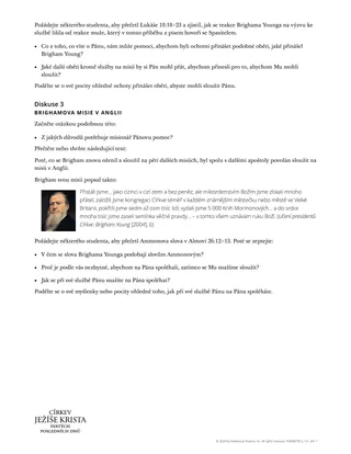 příklad Brighama Younga