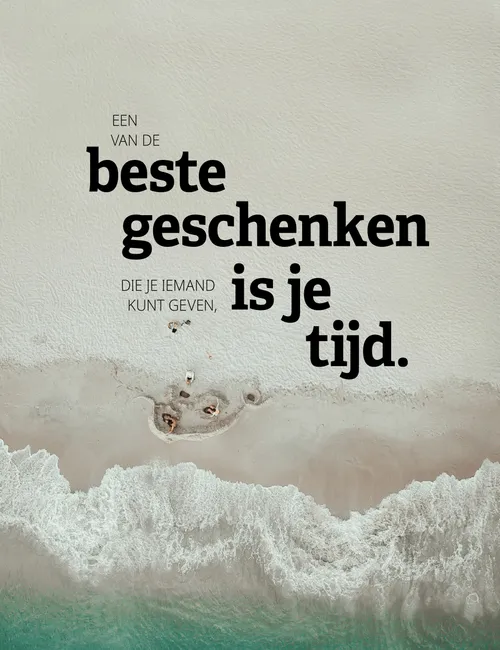 poster ‘Een van de beste geschenken’