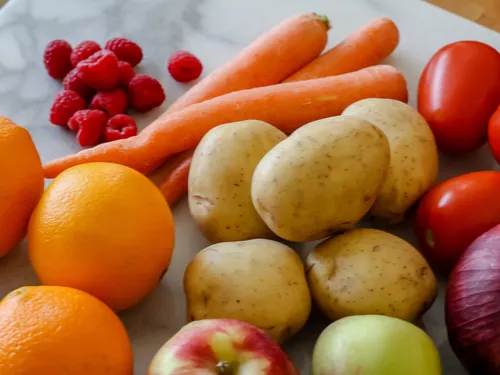 mga prutas ug mga utanon