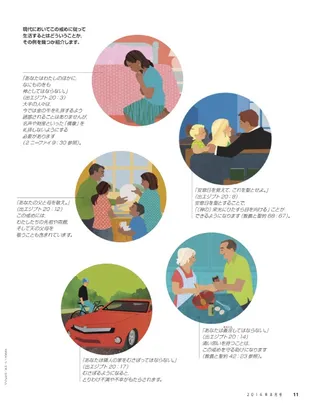 examples of living the commandments today