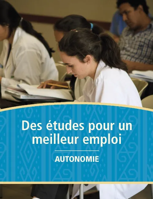 Couverture de Des études pour un meilleur emploi