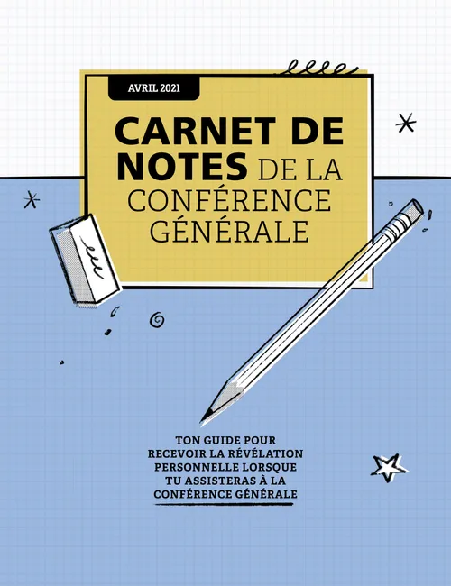 Carnet de notes de la conférence générale