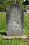 headstone for Oliver Granger, in Kirtland, Ohio, cemetary