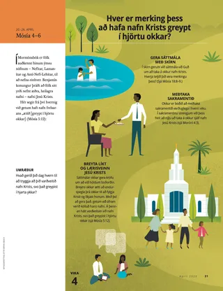 What Does It Mean to Have the Name of Christ Written in Our Hearts