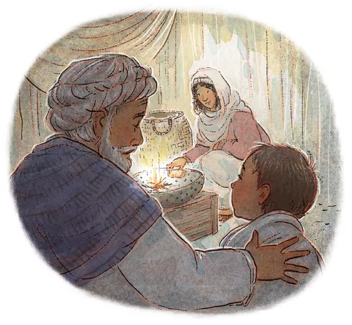 Elijah healing a young boy