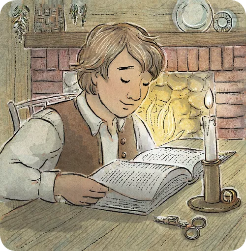 joseph reading scriptures