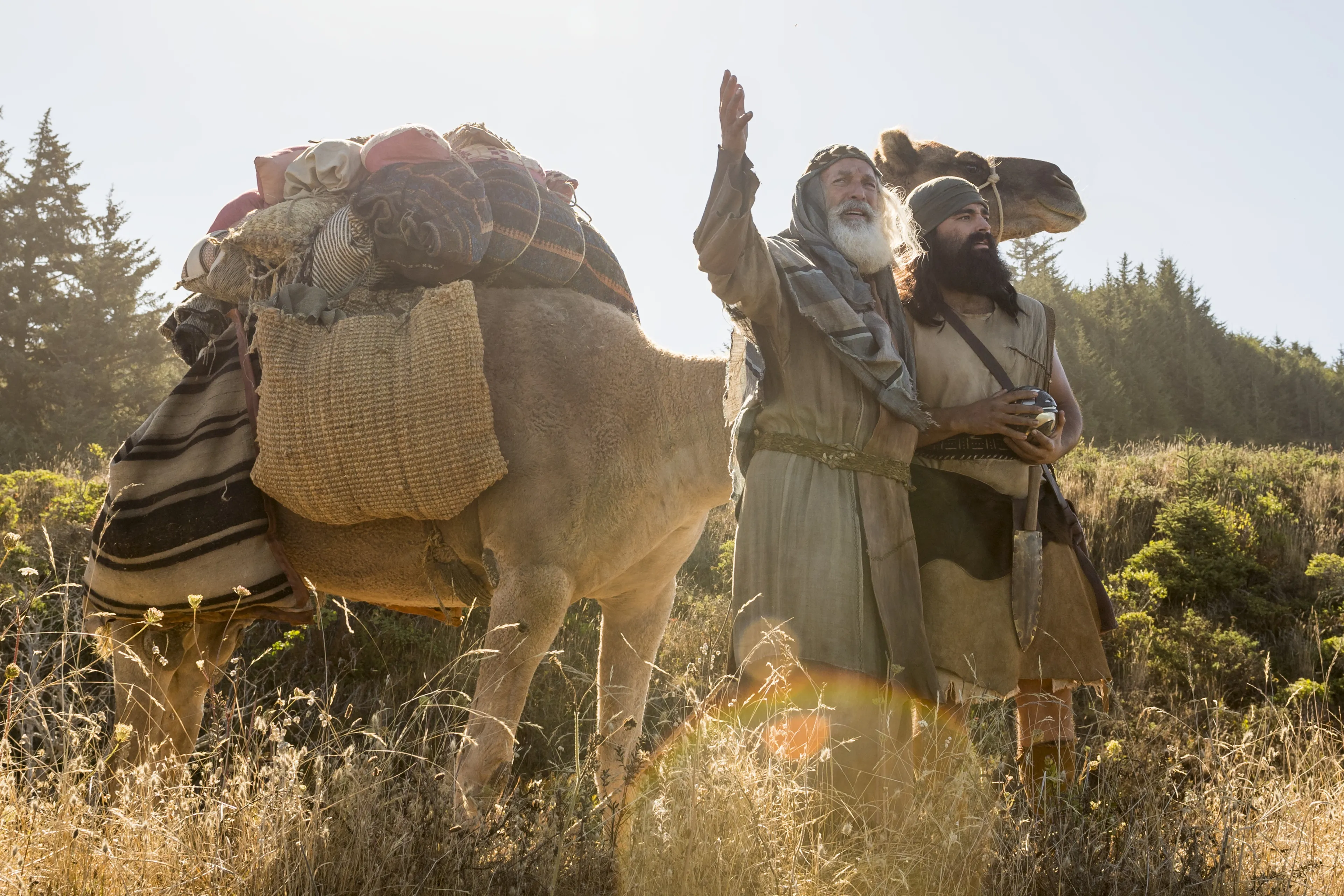 Lehi's family arrives at the the land of Bountiful.