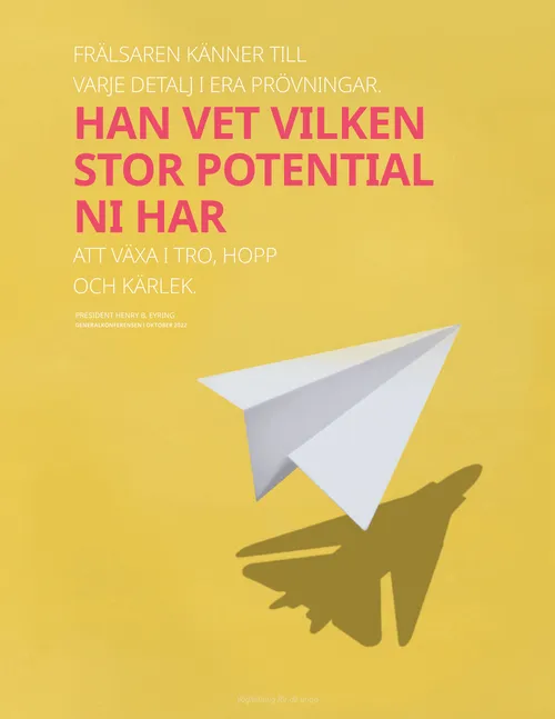 affisch med citat av Eyring