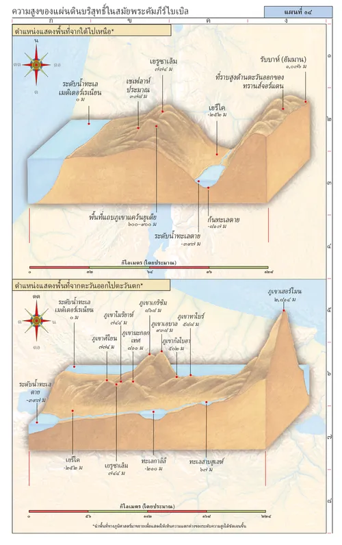 แผนที่พระคัมภีร์ไบเบิล ๑๔