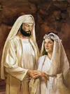 New Testament–era bridal couple