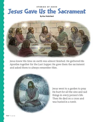 Jesus Gave Us the Sacrament, 1