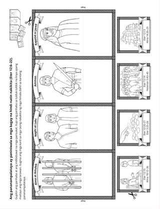 pahina ng aktibidad: Ang mga tao sa Aklat ni Mormon ay nanampalataya kay Jesucristo