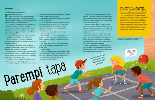 PDF-sivu, jonka kuvassa lapsia leikkimässä ulkona neljääruutua