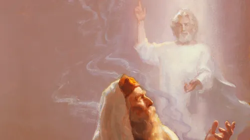 angel Gabriel visits Zacharias