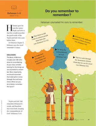 Do you remember to remember