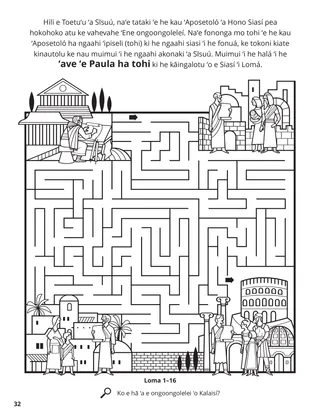 The Apostles’ Epistles coloring page
