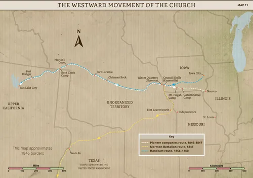 ang mapa sa biyahe pakasadpan