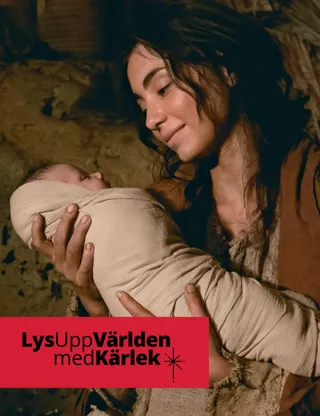 affisch ”Lyss upp världen med kärlek”