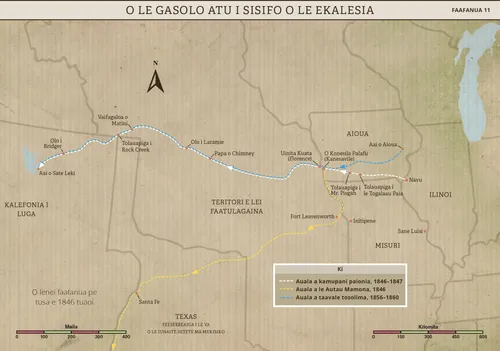 o le faafanua o le savaliga i sisifo