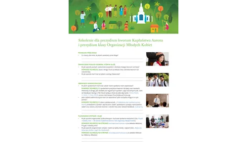 szkolenie dla prezydiów kworum i klas