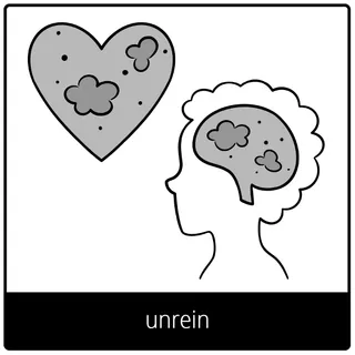 Symbol für Evangeliumsbegriff: unrein