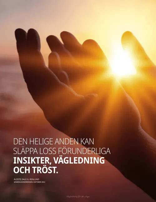 affisch med citat av Renlund