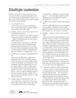 materiál na rozdání, Důvěřujte studentům