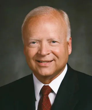 Official portrait of Elder Kent F. Richards of the Second Quorum of the Seventy, April 2009.