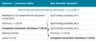 grafik 4 af bror Morales’ læseplan