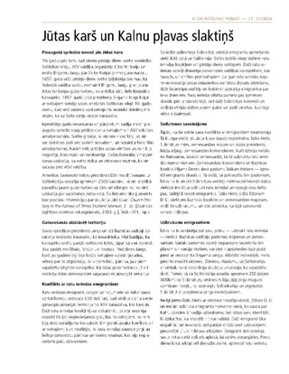 izdales materiāls, Jūtas karš un Kalnu pļavas slaktiņš