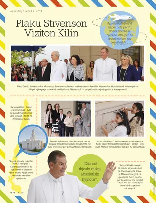 Elder Stevenson Visits Chile