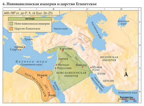 Библейские места, Карта 6