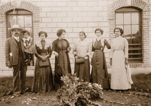 Rafael Monroy and family