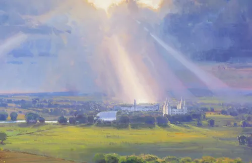 Light and spiritual power descending upon general conference