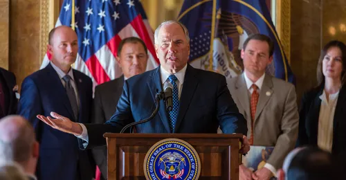 Elder Rasband speaking at meeting