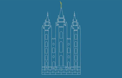 The temple with a solid foundation