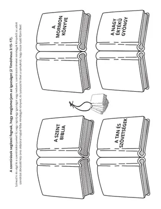 tevékenységi oldal: a szentírások igazat tanítanak nekünk